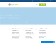 Tablet Screenshot of layeronline.com